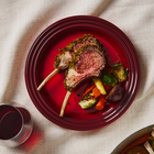 Assiettes à dessert/salade classiques (ensemble de quatre)